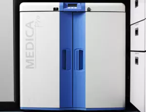 Purified water device for biochemistry analyzers