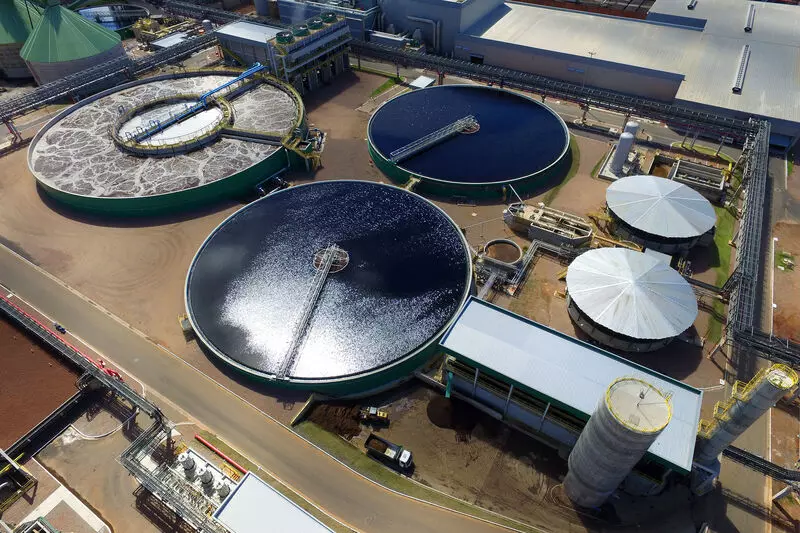 Planta de tratamento de água Veolia Water Tecnologies and Solutions