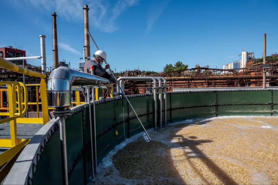 Tratamento avançado do esgoto da Veolia