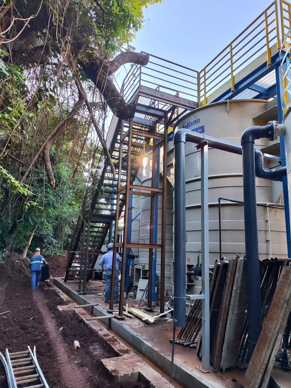 Clarificador Densator da Veolia