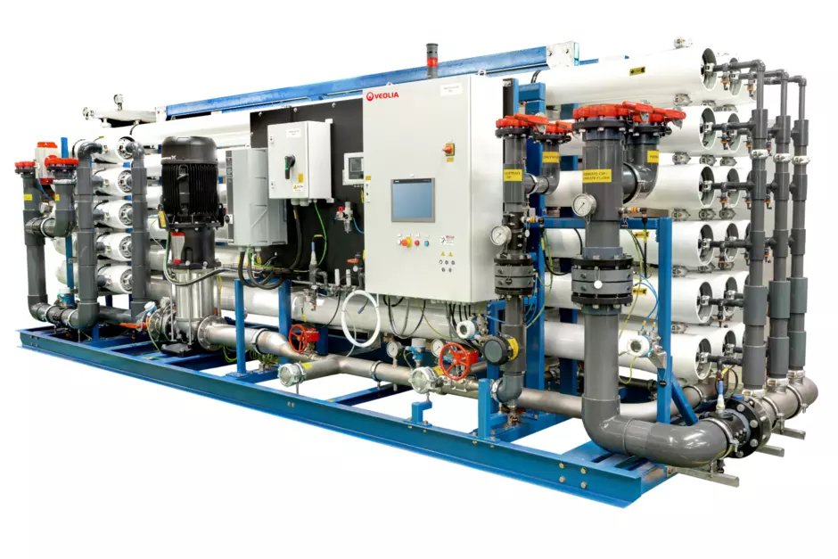Sistema PROflex: OR e NF para água salobra da Veolia