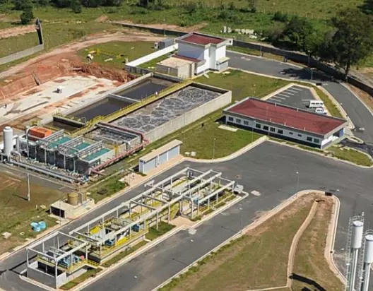 Case de sucesso Municipal - foto da planta de SANASA