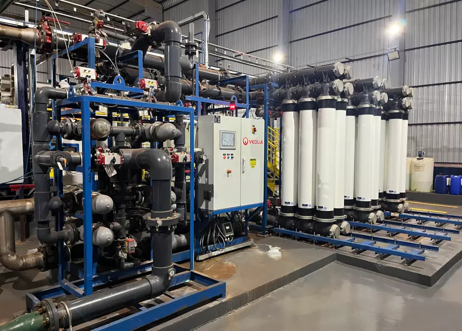 Modelo de UF aquasource Z-M da Veolia